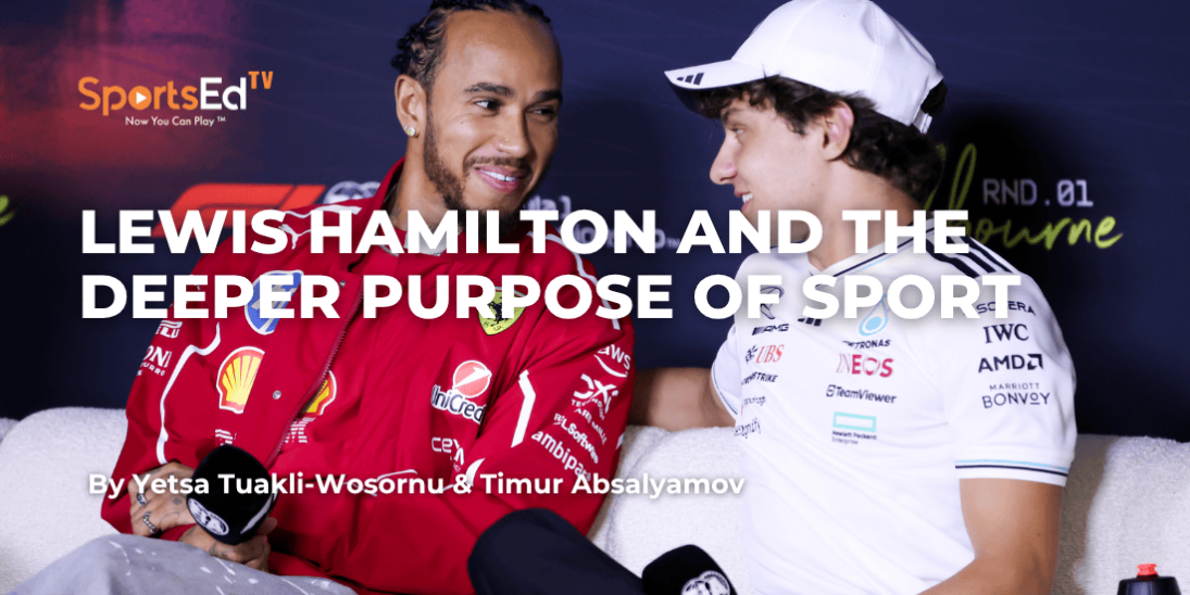 Lewis Hamilton and the Deeper Purpose of Sport