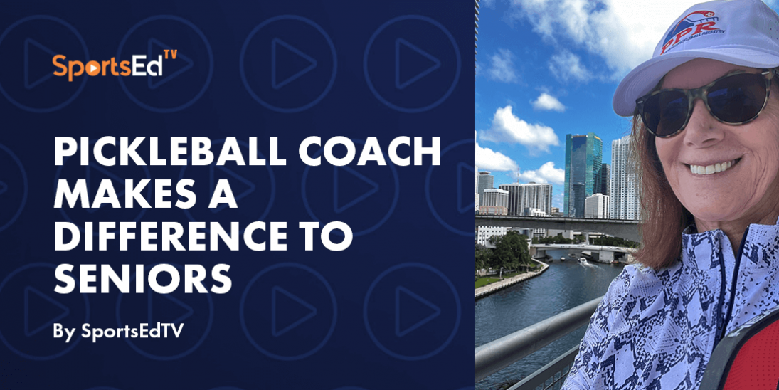 Pickleball Coach Makes A Difference to Seniors